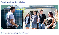 Energiewende auf dem Schulhof