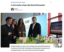 In Ahrweiler sitzen die Zukunftsmacher